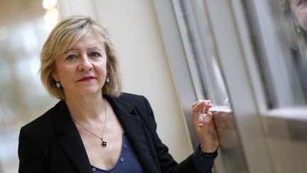 Frédérique Rolet,&nbsp;secrétaire générale du Snes-FSU. (SOLLIER CYRIL / MAXPPP MAXPPP)