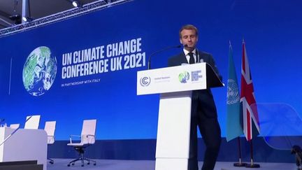 COP 26 : Emmanuel Macron en attend plus des grands pollueurs