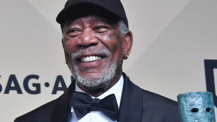 L'acteur américain Morgan Freeman, janvier 2018
 (FREDERIC J. BROWN / AFP)