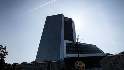 Le siège de la Banque centrale européenne à Francfort (Allemagne), le 14 septembre 2020. (DANIEL ROLAND / AFP)