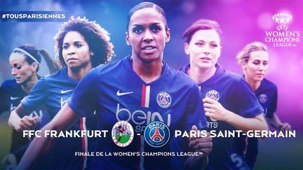 &nbsp; (L'équipe du PSG féminin en finale de la Ligue des Champions)