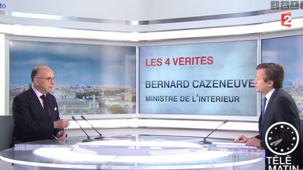 Les 4 Vérités - Bernard Cazeneuve défend sa loi sur le renseignement