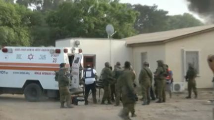 Une maison du secteur de Sdot Negev&nbsp;(Isra&euml;l), o&ugrave; s'est abattue une roquette tir&eacute;e depuis la bande de Gaza, vendredi 22 ao&ucirc;t 2014. (EVN / APTN)