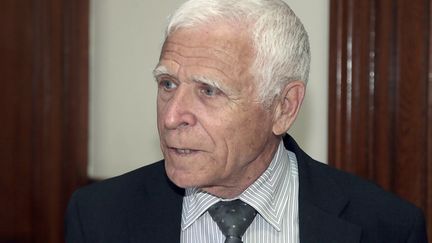 L'ancien maire de Vence, Christian Iacono, au palais de justice de Paris, le 27 mai 2013 (JACQUES DEMARTHON / AFP)