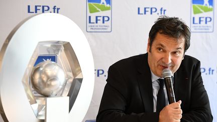 Didier Quillot, directeur général exécutif de la LFP. (FRANCK FIFE / AFP)