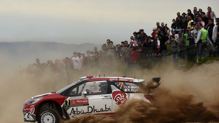 Kris Meeke (Citroën) (FRANCISCO LEONG / AFP)