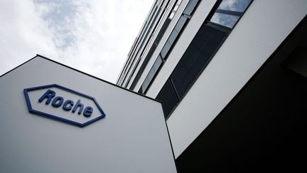 Le si&egrave;ge du laboratoire Roche est situ&eacute; &agrave; B&acirc;le, en Suisse. (CHRISTOPHE BOSSET / MAXPPP)