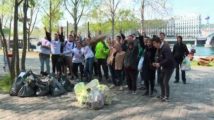 Les cleanwalkers à Lyon