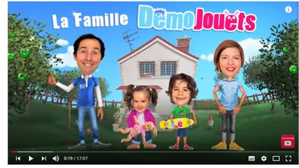 Capture d'écran de la chaîne Démo Jouets sur YouTube (Capture d'écran YouTube Démo Jouets)