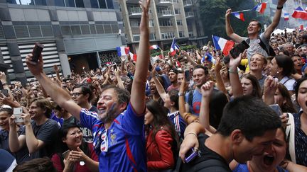 Coupe du monde : la fête des Français à Moscou