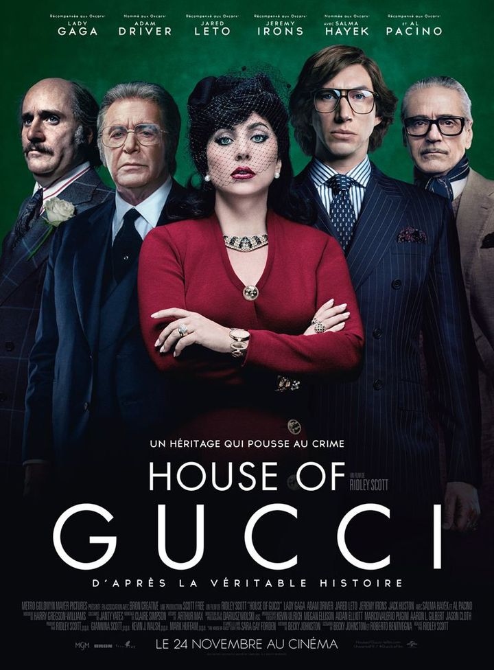 L'affiche de "House of Gucci" de Ridley Scott (2021). (UNIVERSAL PICTURES INTERNATIONAL FRANCE)