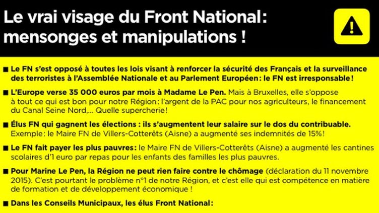 Xavier Bertrand Fait De La Publicite Comparative Anti Fn