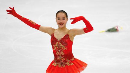 La Russe Alina Zagitova (SEFA KARACAN / ANADOLU AGENCY)