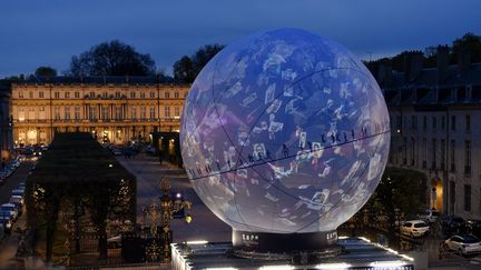 Exposition universelle 2025, Tournée des régions. Nancy 21 avril 2016
 (PHOTOPQR/L&#039;EST REPUBLICAIN/MAXPPP)