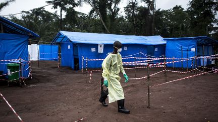 La population du village congolais de Bikoro a été mise en quarantaine. (AFP PHOTO / JOHN WESSELS)