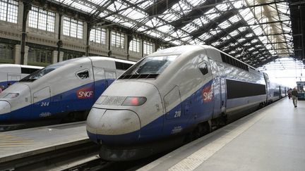 Parti &agrave; 6h30 de la gare de Lyon Part-Dieu, le train rest&eacute; bloqu&eacute; pendant 4 heures, le 24 ao&ucirc;t 2013, devait arriver &agrave; Poitiers &agrave; 10h20. (BERTRAND GUAY / AFP)