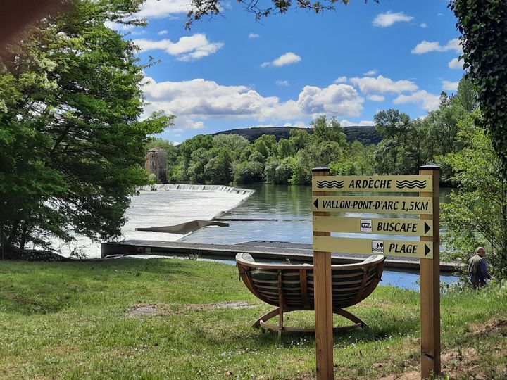 Vallon-Pont-d’Arc en Ardèche. (MATHILDE IMBERTY / RADIO FRANCE)