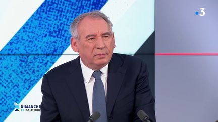 François Bayrou, 18 décembre 2022 (CAPTURE D'ECRAN "DIMANCHE EN POLITIQUE" / FRANCE 3)