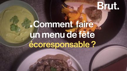 Guacamole sans avocat, carpaccio de Saint-Jacques, pintade fermière… Un menu de fête écoresponsable, c'est possible. De l'apéritif au dessert, voici le repas de la cheffe Bérangère Fagart de la communauté Écotable.