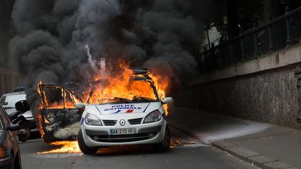 Voiture de police incendiée : des réquisitions plutôt sévères