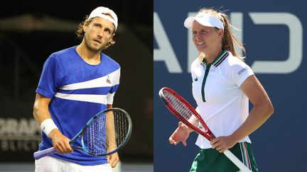 Lucas Pouille et Fiona Ferro ont recu des wild-cards pour l'Open d'Australie. (AFP)