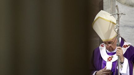 Le pape Fran&ccedil;ois &agrave; Rome (Italie), le 5 mars 2014.&nbsp; (MAX ROSSI / POOL / AFP )