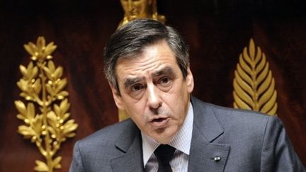 Le Premier ministre François Fillon à l'Assemblée nationale, le 22 mars 2011. (AFP - Bertrand Guay)