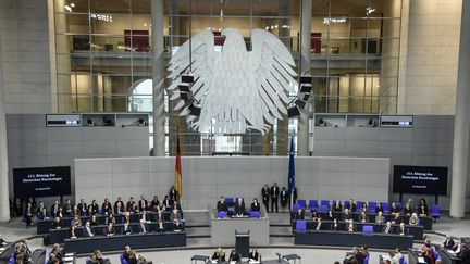 Le Bundestag à Berlin&nbsp; (CLEMENS BILAN / EPA)