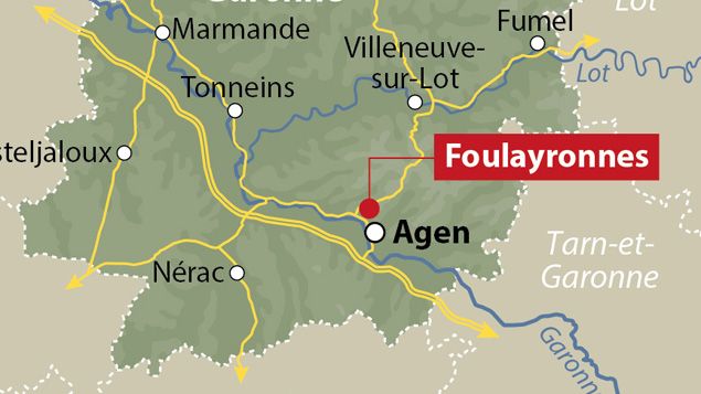 &nbsp; (Les faits se sont déroulés à Foulayronnes, une commune près d'Agen © Idé)