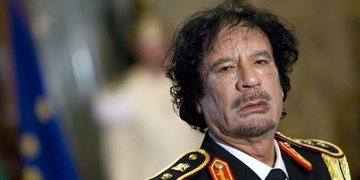 L'ex-leader libyen Mouammar Kadhafi à Rome le 10 juin 2009 (Reuters - Max Rossi)