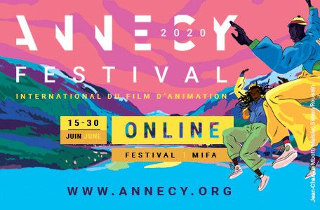 Affiche du festival 2020 d'Annecy en ligne.&nbsp; (Citia)