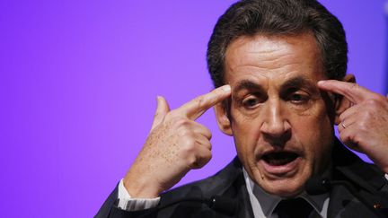 &nbsp; (Nicolas Sarkozy jeudi soir en meeting à Marseille © MAXPPP)