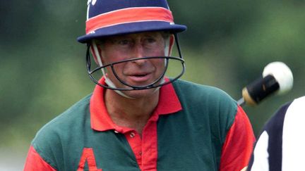 L'homme est &eacute;galement un sportif &eacute;m&eacute;rite. Il excelle dans le sport des familles royales, le polo... (BEIRNE / SIPA)