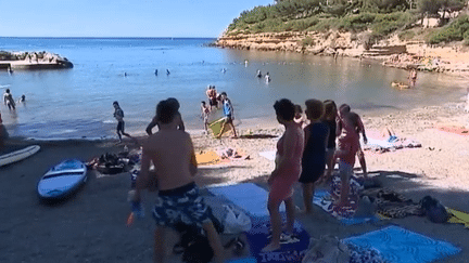 Carry-le-Rouet : chassé-croisé de vacanciers sur les plages