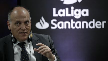 Javier Tebas, président de la Liga. (BURAK AKBULUT / ANADOLU AGENCY)