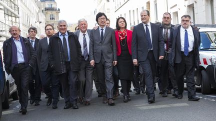 Lancement de La Belle Alliance Populaire par le Parti socialiste mercredi 13 avril à Paris. (MAXPPP)