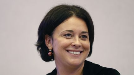 Sylvia Pinel, présidente du&nbsp;Parti radical de gauche, lors de la convention du parti le 26 novembre 2016 à Paris. (FRANCOIS GUILLOT / AFP)