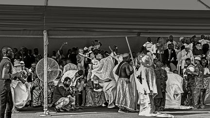 Incarnations d’ancêtres igbos (Porto-Novo, Bénin, 2019).&nbsp; &nbsp;


 (CATHERINE DE CLIPPEL)