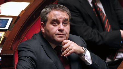 Le d&eacute;put&eacute; UMP de l'Aisne, Xavier Bertrand, &agrave; l'Assembl&eacute;e nationale (Paris), le 5 d&eacute;cembre 2012. (CHARLES PLATIAU / REUTERS)