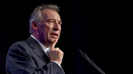 Le président du MoDem, François Bayrou, à Guidel (Morbihan), le 25 septembre 2016.&nbsp; (LOIC VENANCE / AFP)