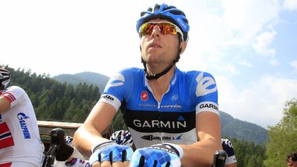 Ryder Hesjedal, chef des file des courses par étapes