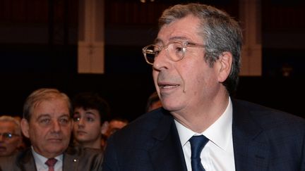 Le député-maire de Levallois-Perret, Patrick Balkany, lors d'un meeting des Républicains à Issy-les-Moulineaux (Hauts-de-Seine), le 9 décembre 2015. (MIGUEL MEDINA / AFP)