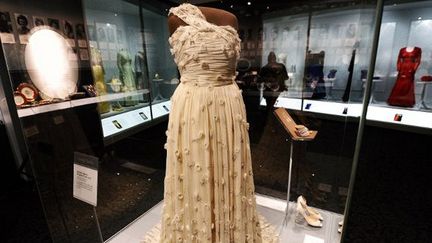 La robe de Michelle Obama est exposée au musée de l&#039;histoire américaine
 (AFP. J.Samad)