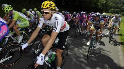 Le peloton du Tour 2012 (LIONEL BONAVENTURE / AFP)