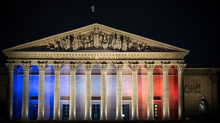 The National Assembly, in Paris, December 20, 2023. (XOSE BOUZAS / AFP)