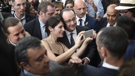 François Hollande à Santiago (Chili), le 21 janvier 2017 (STEPHANE DE SAKUTIN / AFP)