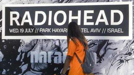 Le concert de Radiohead prévu mercredi 19 juillet à Tel Aviv oppose partisans et opposants du boycott culturel en Israël.&nbsp; (JACK GUEZ / AFP)