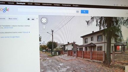 Google Street View utilisé par le fisc lituanien pour chasser les fraudeurs. (AFP PHOTO / PETRAS MALUKAS)