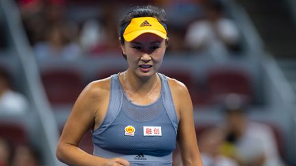 Peng Shuai, ici en 2019 en Chine, est portée disparue depuis dix jours. (ROB PRANGE / SPAINDPPI)