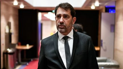 Christophe Castaner arrive à l'Assemblée, le 2 juillet 2020. (STEPHANE DE SAKUTIN / AFP)